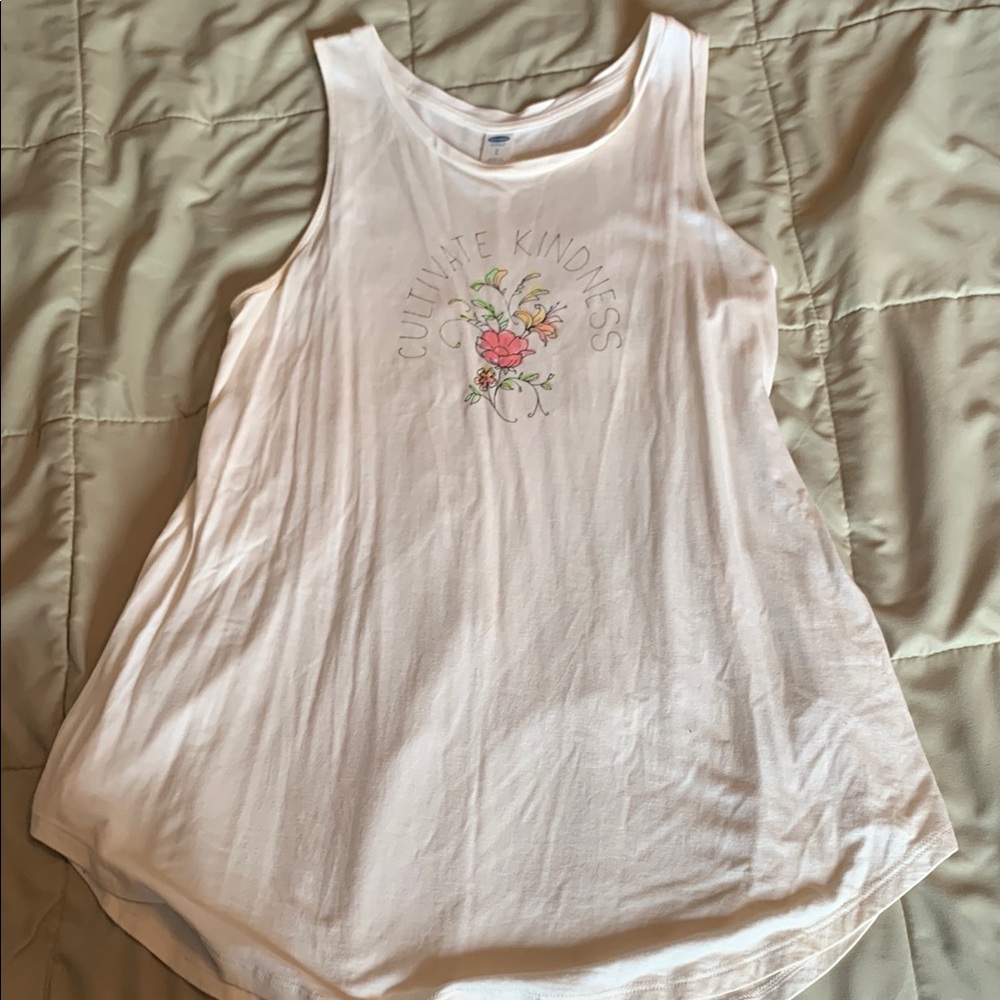 Cultivate Kindness Women's White Tank Top